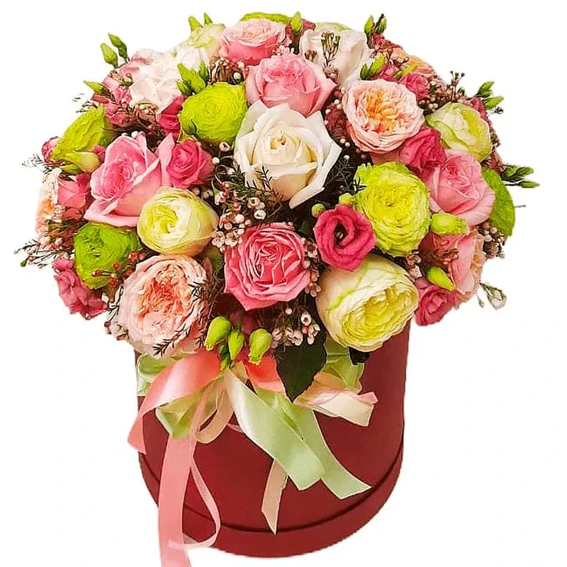 Цветы в коробке Возвышенная любовь