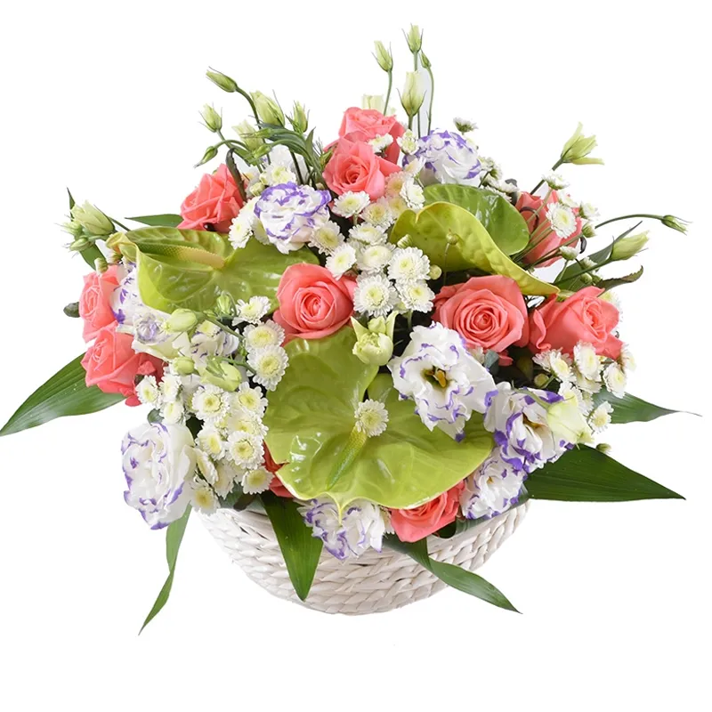 Корзина с цветами Зачарованная
